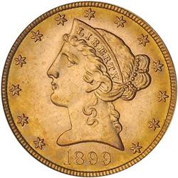 [L#5259] 1899-S $5 PCGS MS64