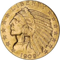 [L#5266] 1909-D $5 NGC MS62