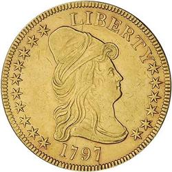 [L#5271] 1797 $10 LG EAGLE NGC AU58