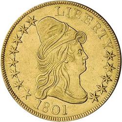 [L#5279] 1801 $10 AU55