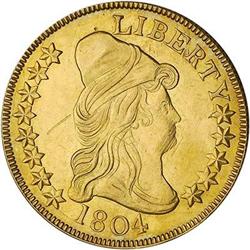 [L#5281] 1804 $10 NCS Unc details scratched