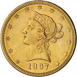 [L#5297] 1897-O $10 NGC MS63