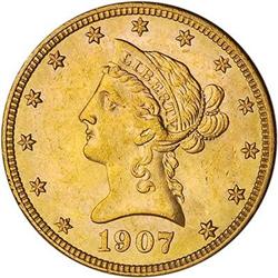 [L#5306] 1907-S $10 NGC MS62