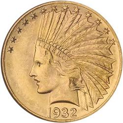 [L#5323] 1932 $10 NGC MS64