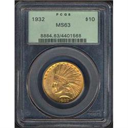 [L#5324] 1932 $10 PCGS MS63