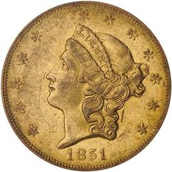 [L#5327] 1851-O $20 NGC AU58