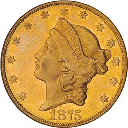 [L#5354] 1875-CC $20 PCGS MS62