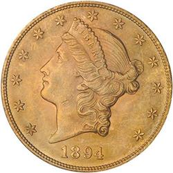 [L#5371] 1894 $20 PCGS MS63