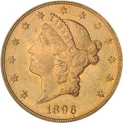 [L#5375] 1896-S $20 PCGS MS63