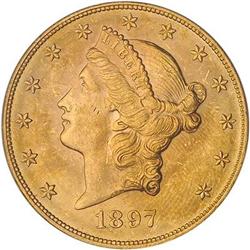 [L#5376] 1897 $20 PCGS MS63