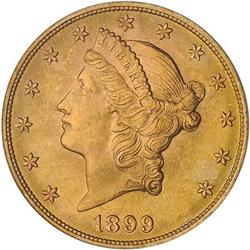 [L#5381] 1899 $20 PCGS MS64