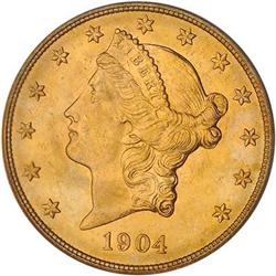 [L#5389] 1904 $20 PCGS MS65