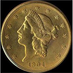 [L#5395] 1904 $20 MS60