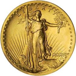 [L#5399] 1907 HR $20 WE NGC MS64