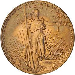 [L#5429] 1923-D $20 PCGS MS66