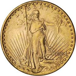 [L#5433] 1924 $20 NGC MS65