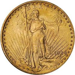 [L#5436] 1924 $20 NGC MS64