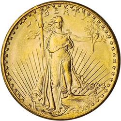 [L#5437] 1924 $20 NGC MS64