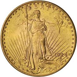 [L#5438] 1924 $20 NGC MS62