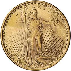 [L#5443] 1925 $20 NGC MS63