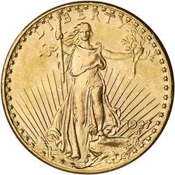 [L#5447] 1927 $20 NGC MS63