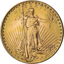 [L#5451] 1931 $20 NGC MS65