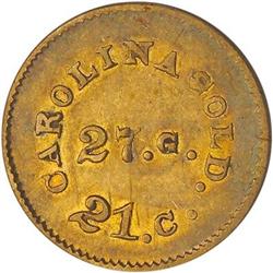 [L#5459] A. Bechtler G$1 27G 21C PCGS AU55