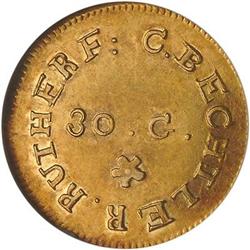 [L#5463] C. Bechtler G$1 30G NGC MS61