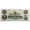 Image 2 : LOT OF 5 1850'S BANK OF AMERICA $1