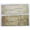 Image 2 : (2) PIECE 1808 HILLSBORO BANK