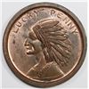 Image 1 : OVERSIZED COPPER LUCKY PENNY