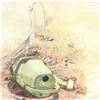 Image 2 : William Nelson, "Green Watering Can" Limited Edition Lithograph, Numbered and Hand Signed by the Art