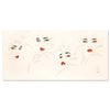 Image 1 : Steve Leal, "Four Faces" Limited Edition Serigraph, Numbered and Hand Signed with Letter of Authenti