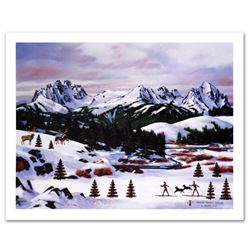 "Sawtooth Mountain Splendor" Limited Edition Lithograph by Jane Wooster Scott, Numbered and Hand Sig