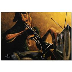 "Urban Tunes" Limited Edition Giclee on Canvas by David Garibaldi, R Numbered and Signed with Certif