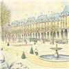 Image 2 : Rolf Rafflewski, "Park" Limited Edition Lithograph, Numbered and Hand Signed.