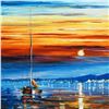 Image 2 : Leonid Afremov "Bright Star" Limited Edition Giclee on Canvas, Numbered and Signed; Certificate of A