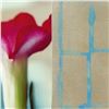 Image 2 : Liz Rider, "Aperture" Original Mixed Media Painting, Hand Signed with Letter of Authenticity.