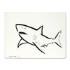 Image 1 : Wyland, "Great White" Original Sumi Ink Painting, Hand Signed with Certificate of Authenticity.