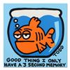 Image 1 : Todd Goldman, "Three Second Memory" Original Acrylic Painting on Gallery Wrapped Canvas, Hand Signed