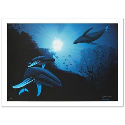 "Whale Vision" Limited Edition Giclee on Canvas (42" x 30") by Renowned Artist Wyland, Numbered and 