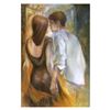 Image 1 : Lena Sotskova, "The Date" Hand Signed, Artist Embellished Limited Edition Giclee on Canvas with COA.