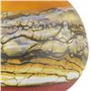 Image 2 : "Strata Series Hanging Lamp" Hand Blown Glass Sculpture, Hand Signed by GartnerBlade Glass.