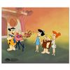 Image 1 : "Fred's Photo Op" Limited Edition Sericel from the Popular Animated Series The Flintstones with Cert