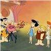 Image 2 : "Fred's Photo Op" Limited Edition Sericel from the Popular Animated Series The Flintstones with Cert