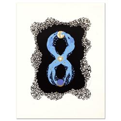 Erte (1892-1990), "Numeral 8" Limited Edition Serigraph, Numbered and Hand Signed with Certificate o