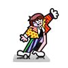 Image 1 : Romero Britto "Dancing Boy" Hand Signed Limited Edition Mixed Media Sculpture with COA.