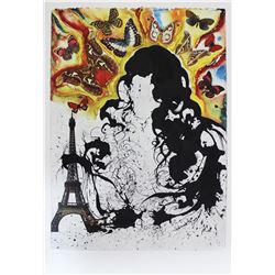 Salvador Dali- Original Lithograph "Paris"