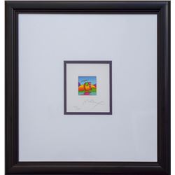 Peter Max- Original Lithograph "Sail Profile (MINI)"