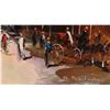 Image 2 : Shalva Phachoshvili- Original Oil on Canvas "Movie Theater"